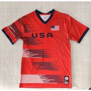 Fifa Womens Red World Cup USA Soccer Jersey Size Small 2023 AUNZ